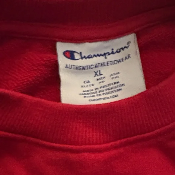 Champion Utah Red Crewneck - Picture 2 of 2